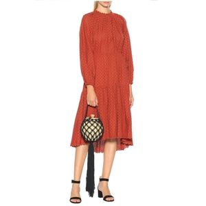 Ulla Johnson Ambre Cottonn Eyelet Lace Dress